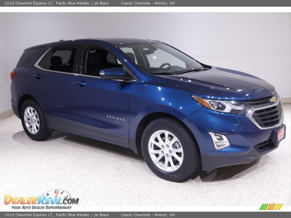 2019 Chevrolet Equinox LT Pacific Blue Metallic / Jet Black Photo #1