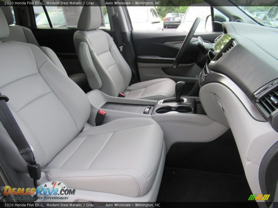 2020 Honda Pilot EX-L Modern Steel Metallic / Gray Photo #13