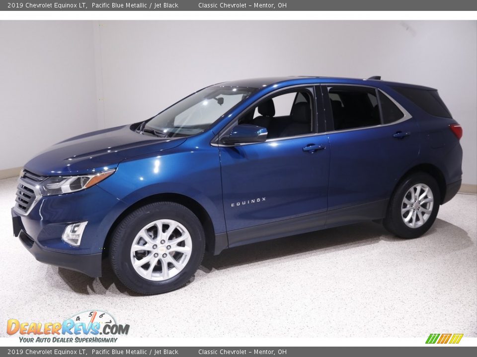 2019 Chevrolet Equinox LT Pacific Blue Metallic / Jet Black Photo #3