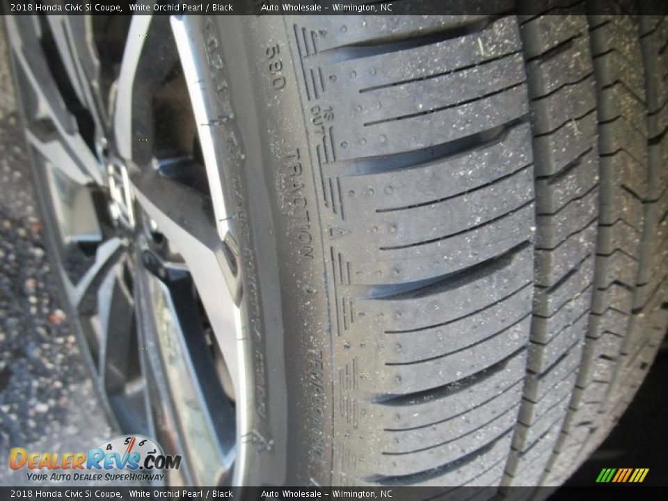 2018 Honda Civic Si Coupe White Orchid Pearl / Black Photo #9