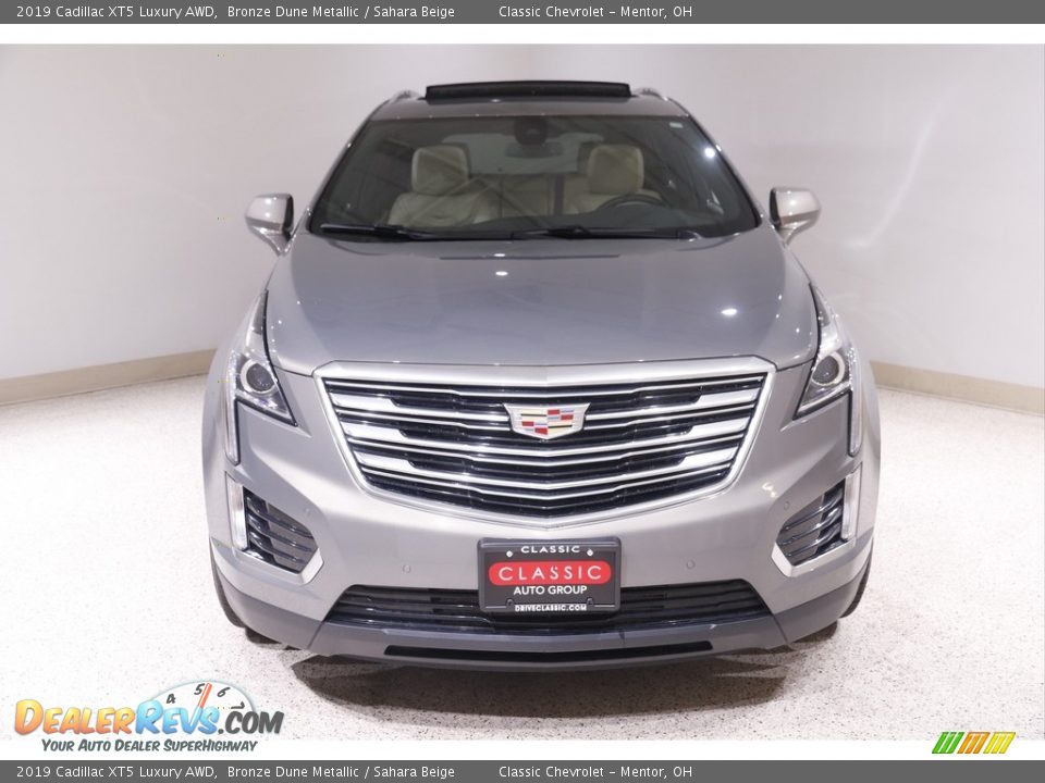 2019 Cadillac XT5 Luxury AWD Bronze Dune Metallic / Sahara Beige Photo #2