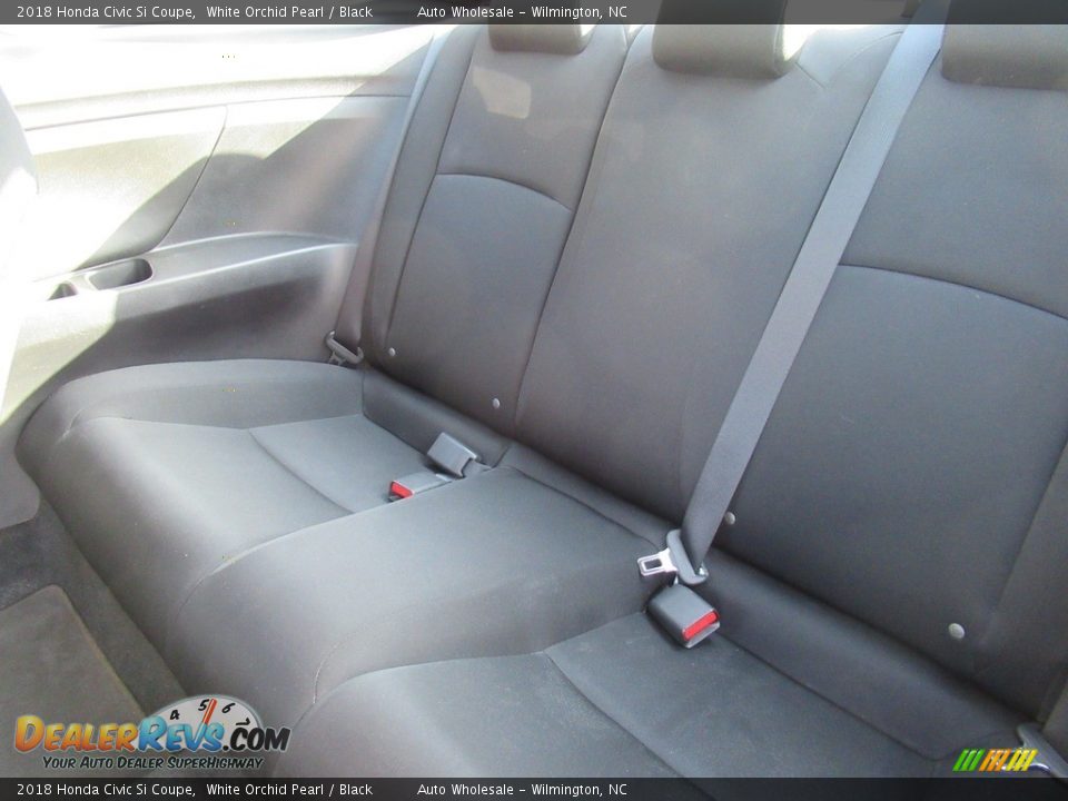 2018 Honda Civic Si Coupe White Orchid Pearl / Black Photo #13