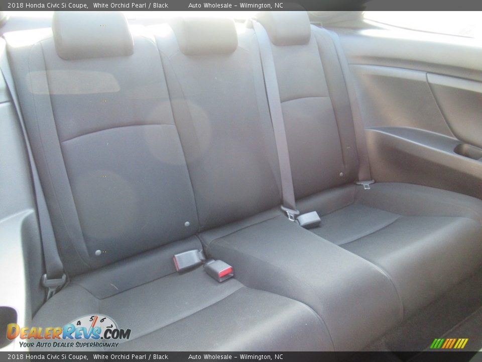 2018 Honda Civic Si Coupe White Orchid Pearl / Black Photo #15
