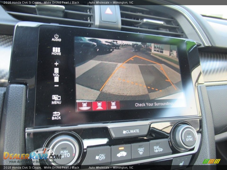 2018 Honda Civic Si Coupe White Orchid Pearl / Black Photo #19