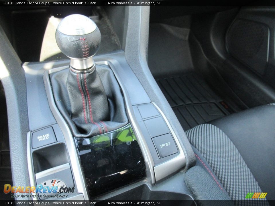 2018 Honda Civic Si Coupe White Orchid Pearl / Black Photo #20