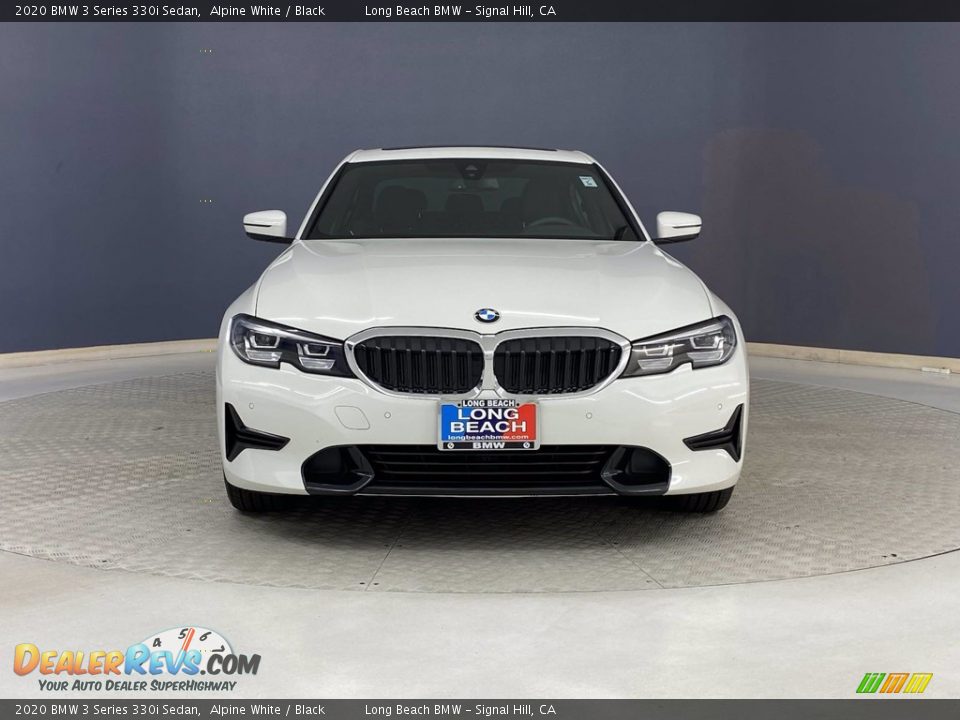 2020 BMW 3 Series 330i Sedan Alpine White / Black Photo #2