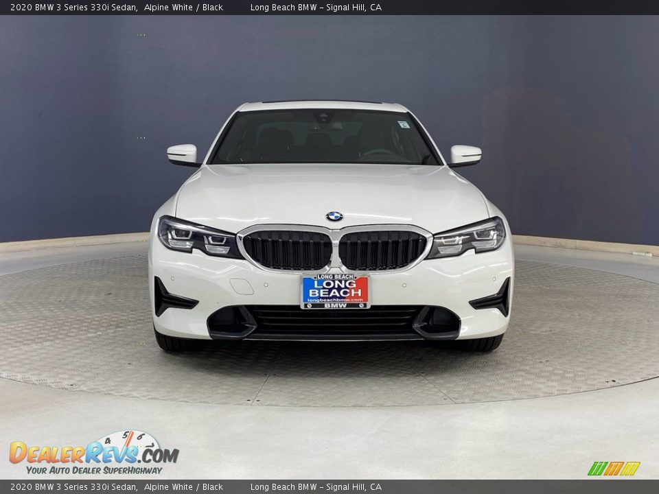 2020 BMW 3 Series 330i Sedan Alpine White / Black Photo #2