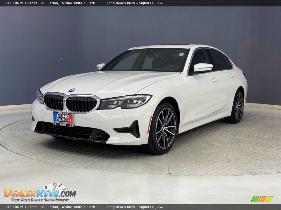 2020 BMW 3 Series 330i Sedan Alpine White / Black Photo #3