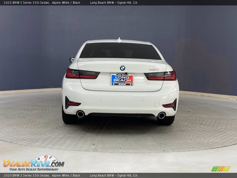 2020 BMW 3 Series 330i Sedan Alpine White / Black Photo #4