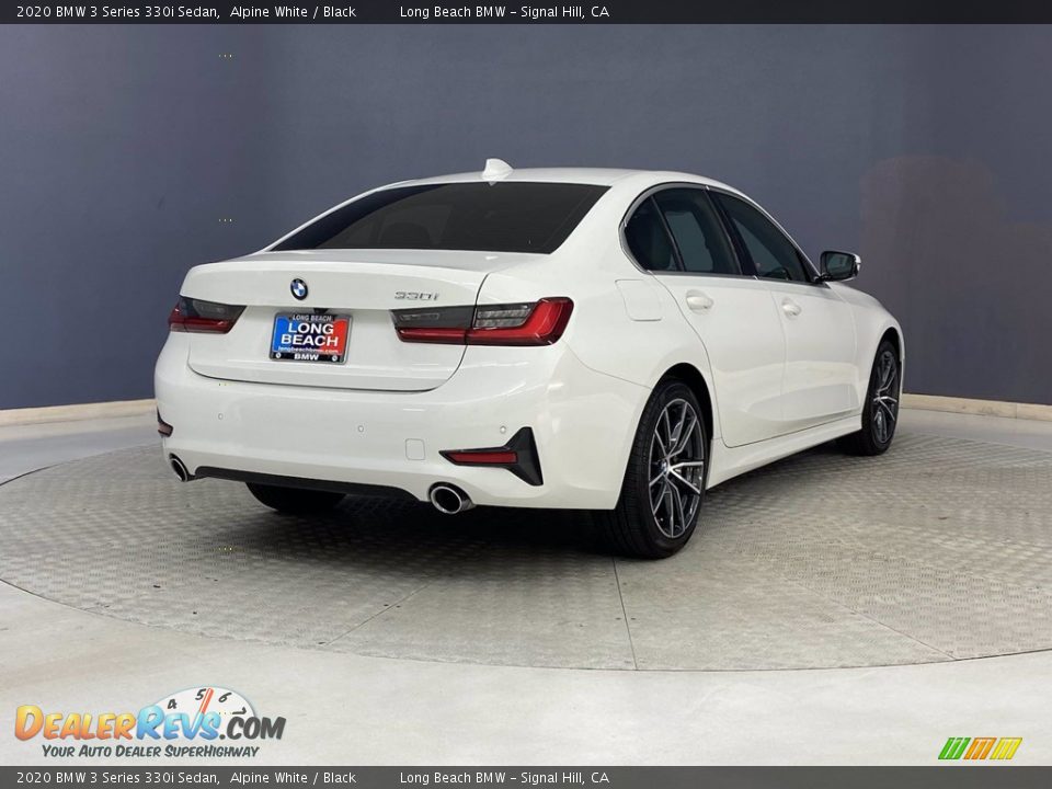 2020 BMW 3 Series 330i Sedan Alpine White / Black Photo #5