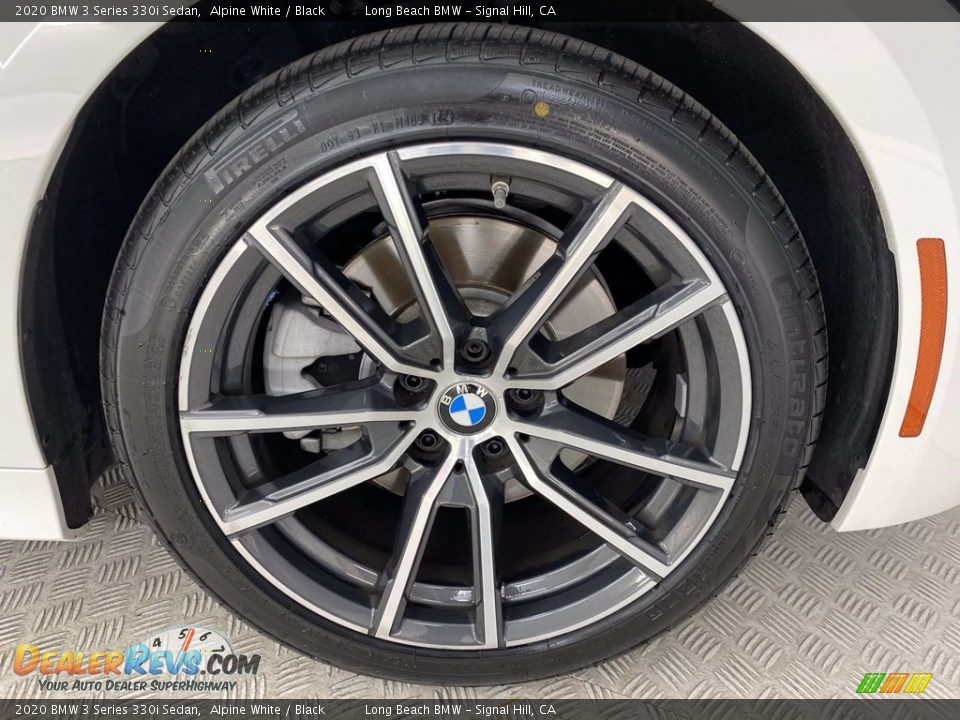 2020 BMW 3 Series 330i Sedan Alpine White / Black Photo #6