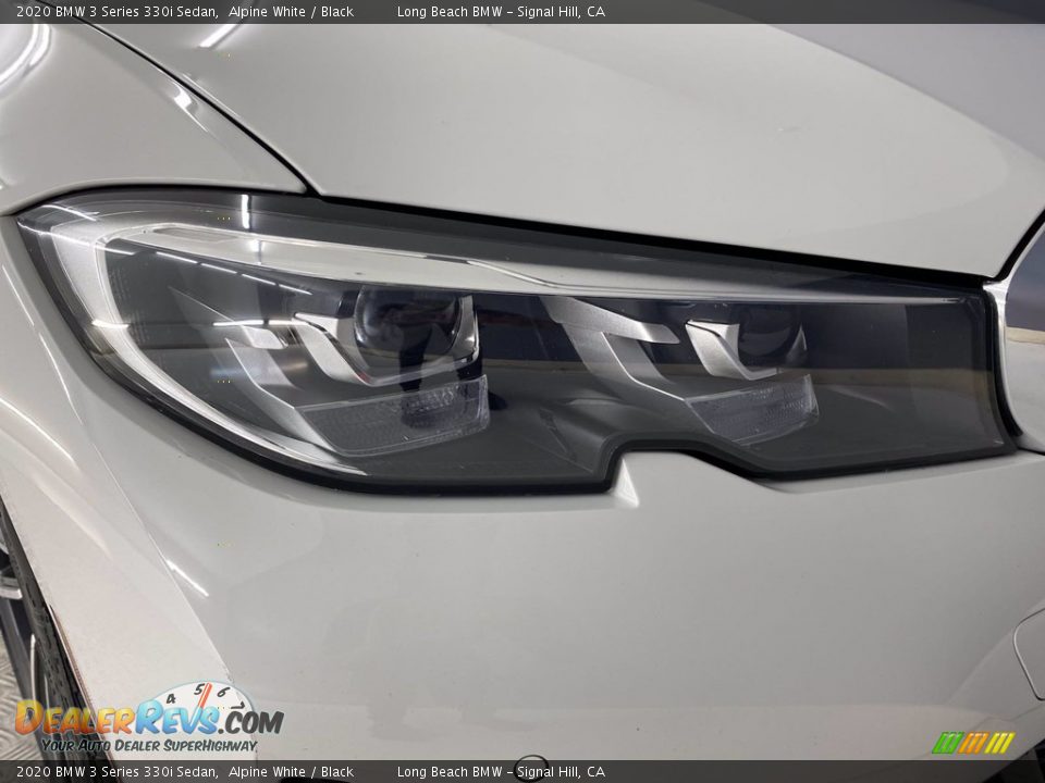 2020 BMW 3 Series 330i Sedan Alpine White / Black Photo #7
