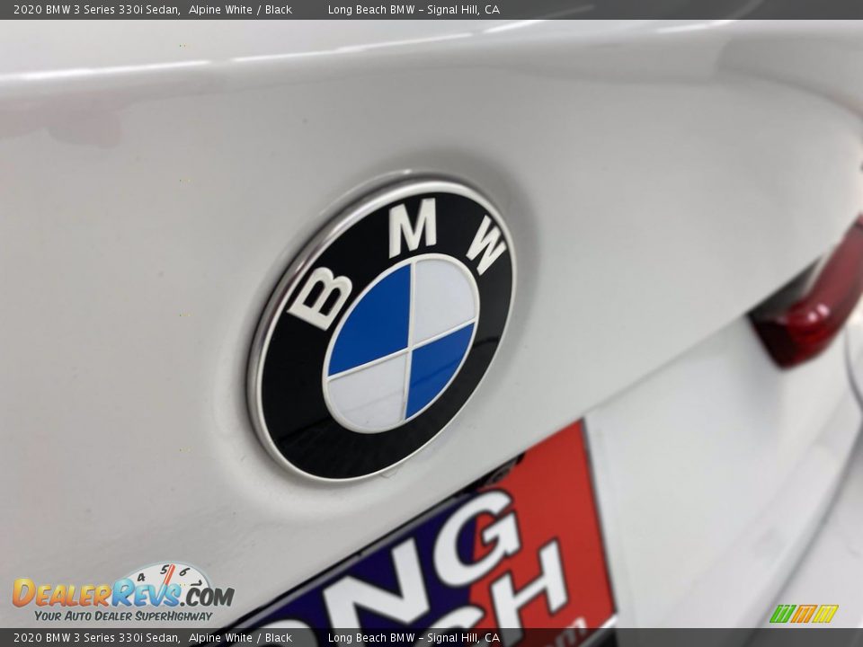 2020 BMW 3 Series 330i Sedan Alpine White / Black Photo #10