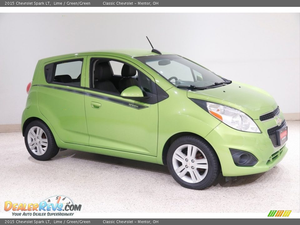 2015 Chevrolet Spark LT Lime / Green/Green Photo #1