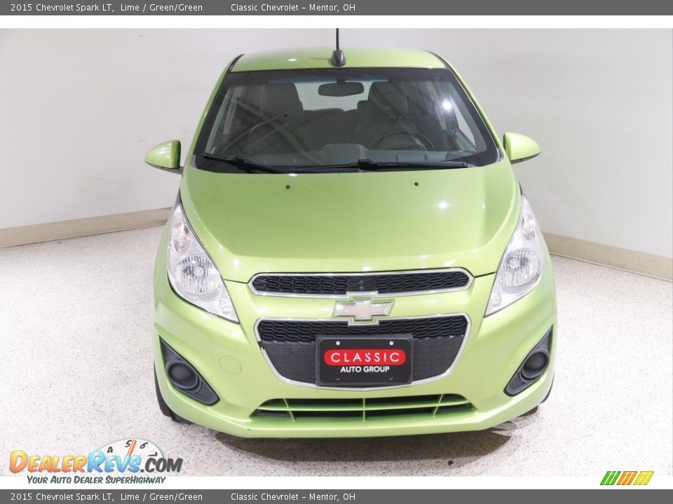 2015 Chevrolet Spark LT Lime / Green/Green Photo #2