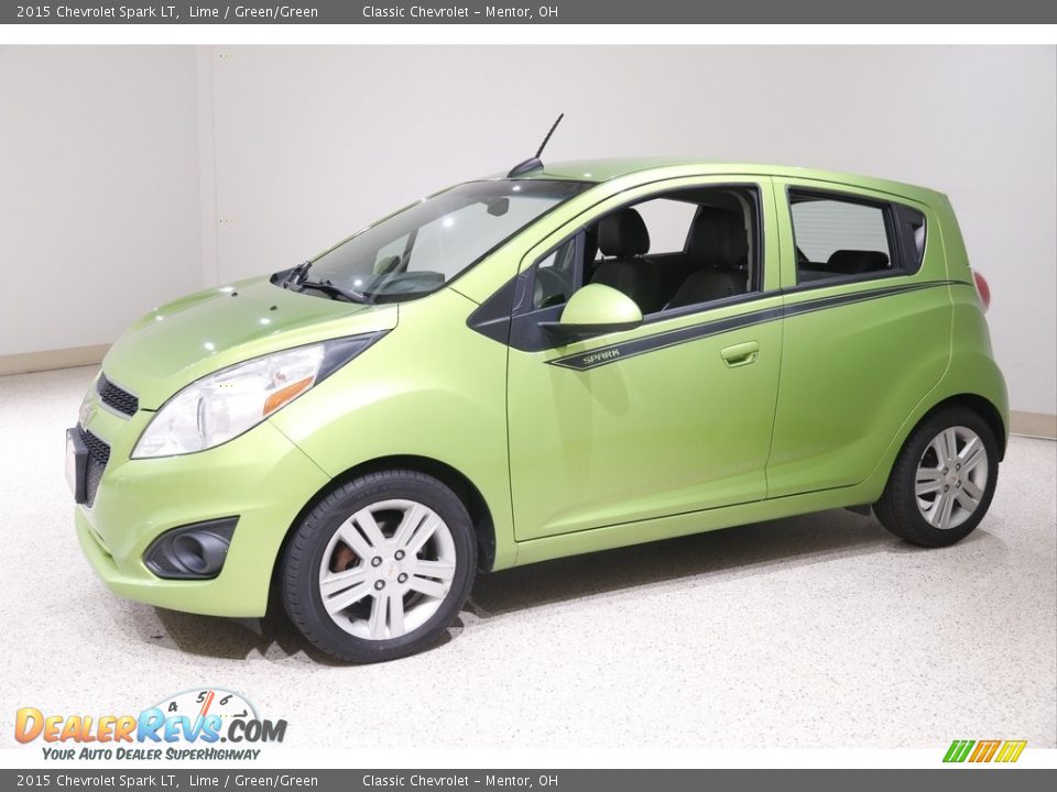 2015 Chevrolet Spark LT Lime / Green/Green Photo #3