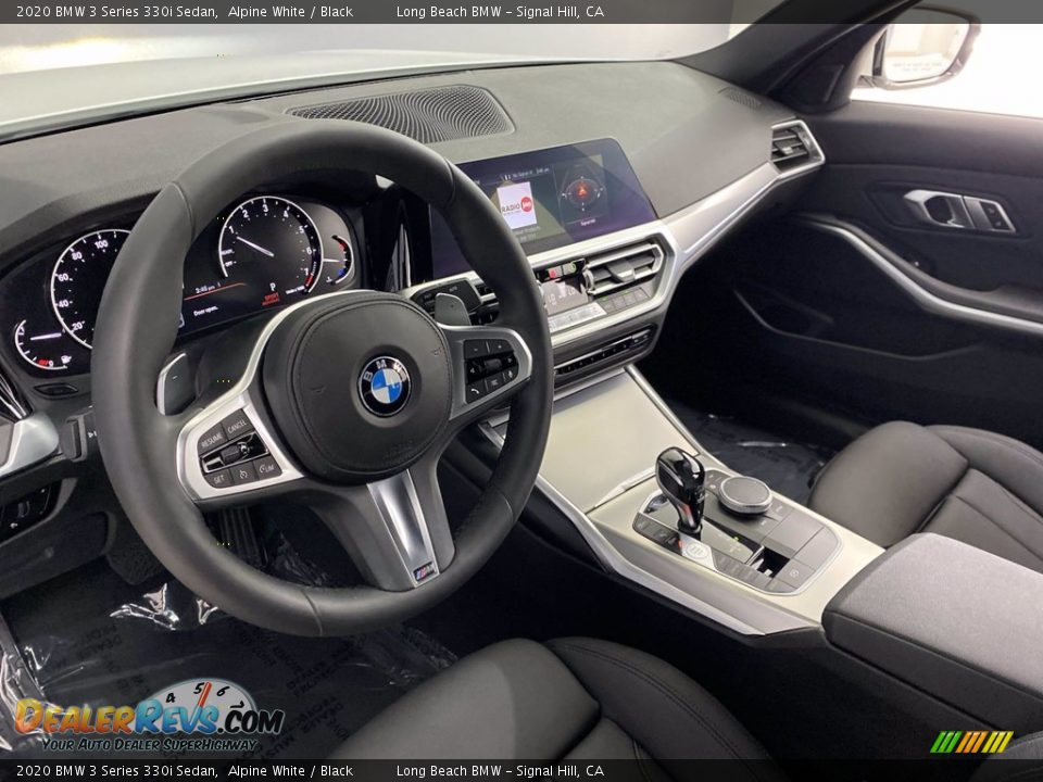 2020 BMW 3 Series 330i Sedan Alpine White / Black Photo #16