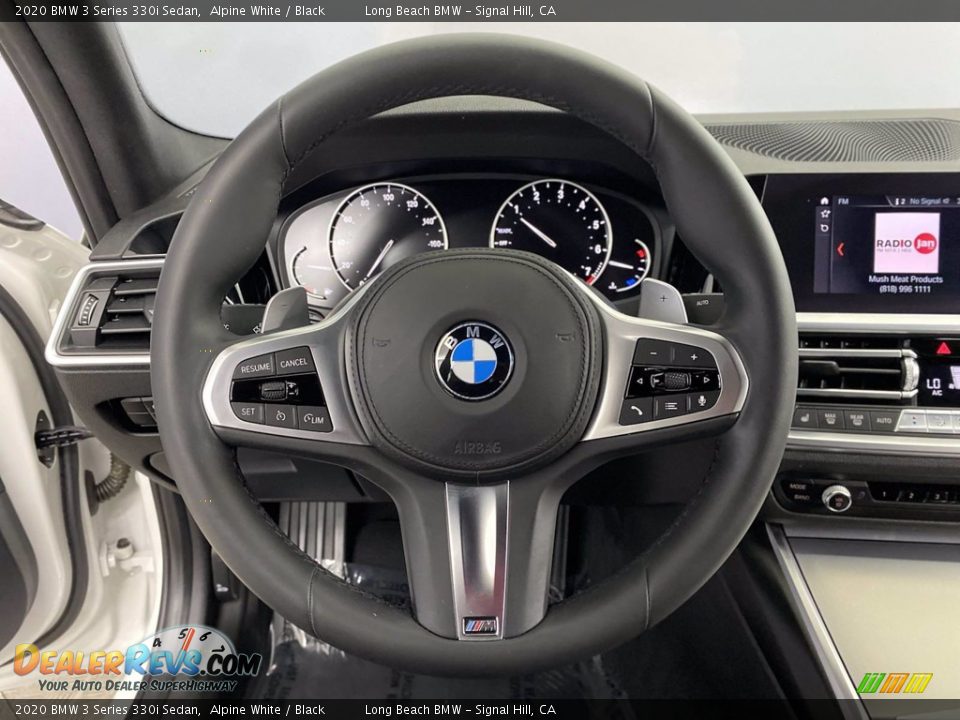 2020 BMW 3 Series 330i Sedan Alpine White / Black Photo #18