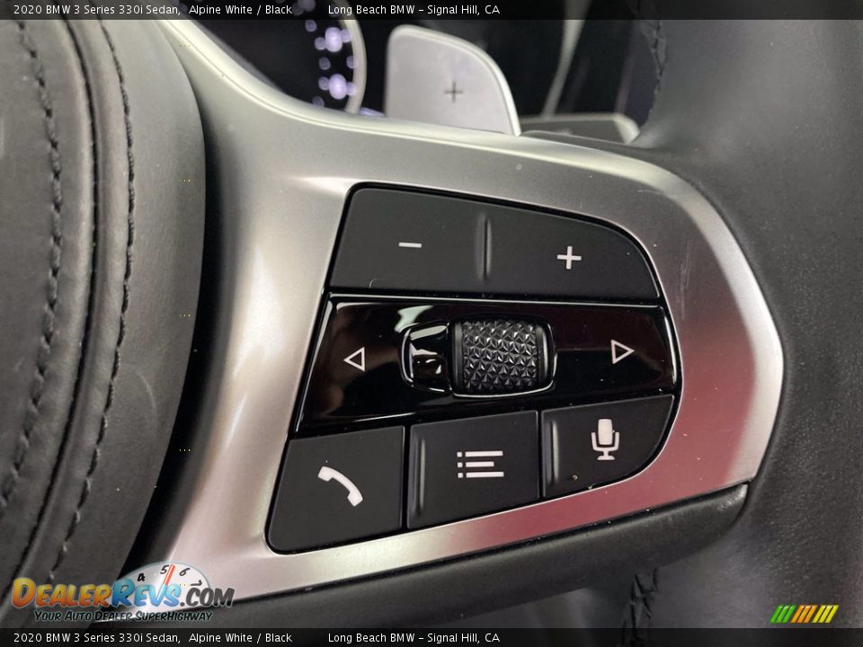 2020 BMW 3 Series 330i Sedan Alpine White / Black Photo #20