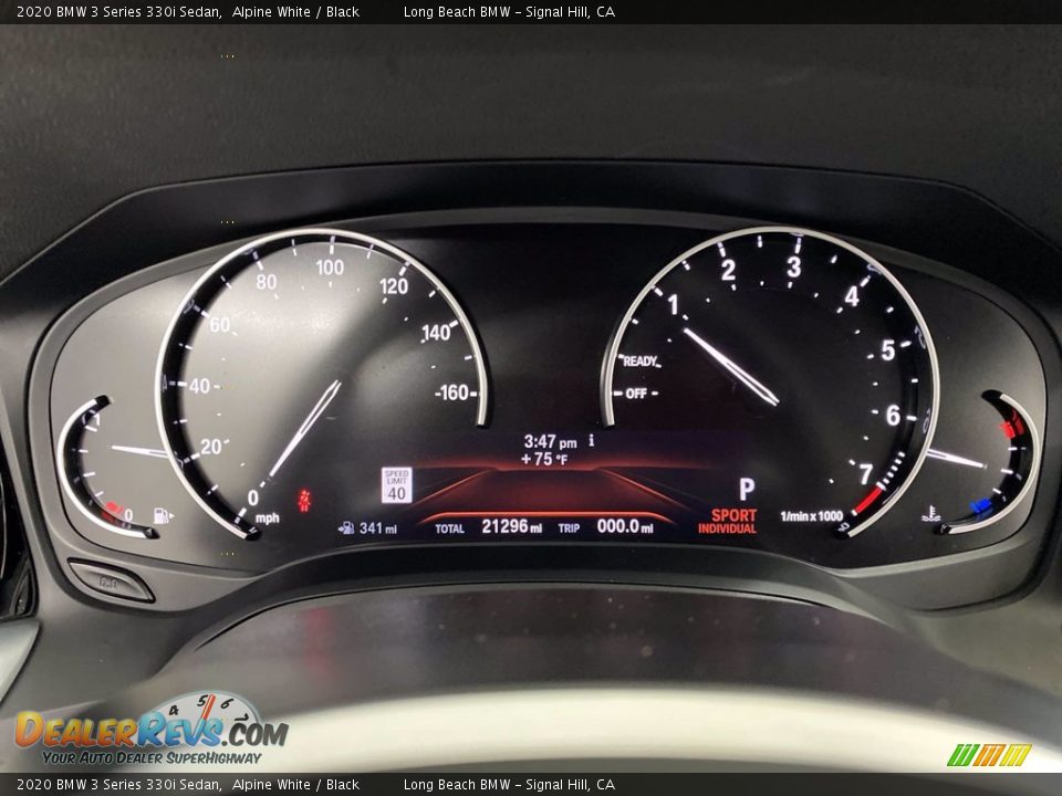 2020 BMW 3 Series 330i Sedan Alpine White / Black Photo #21