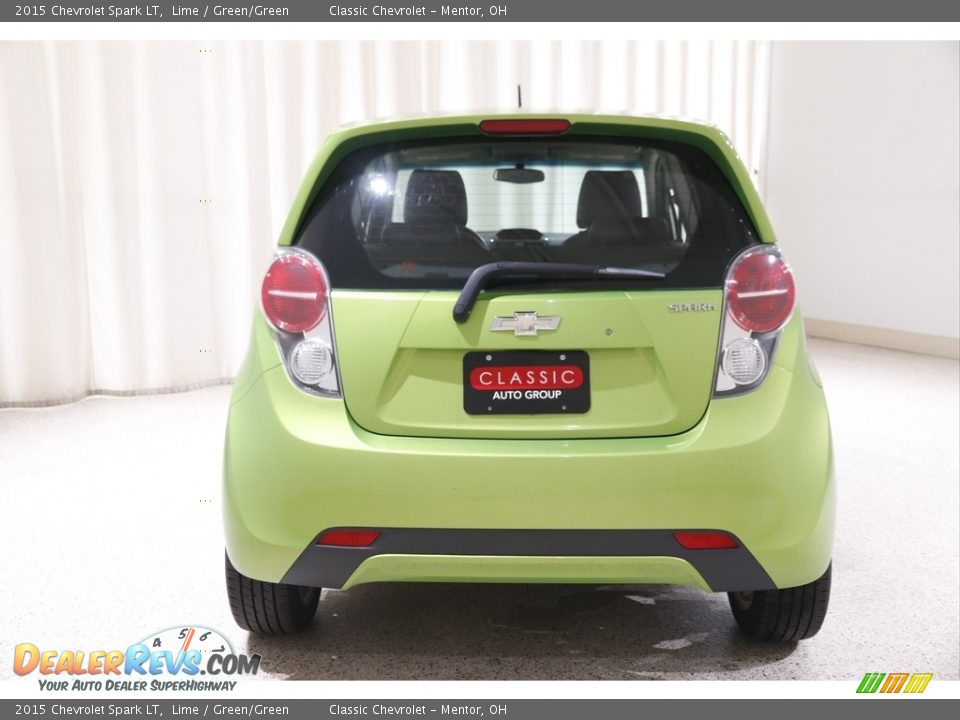 2015 Chevrolet Spark LT Lime / Green/Green Photo #16