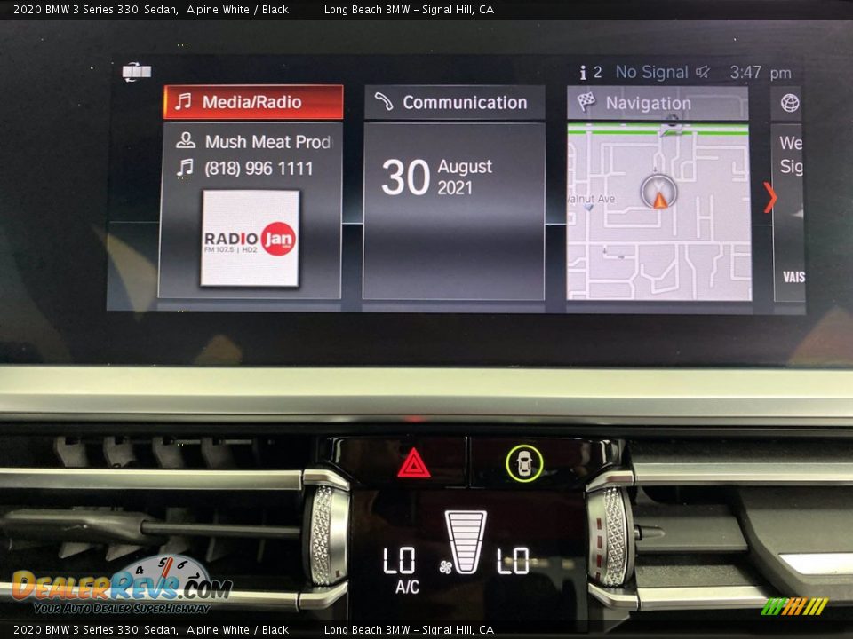 2020 BMW 3 Series 330i Sedan Alpine White / Black Photo #23