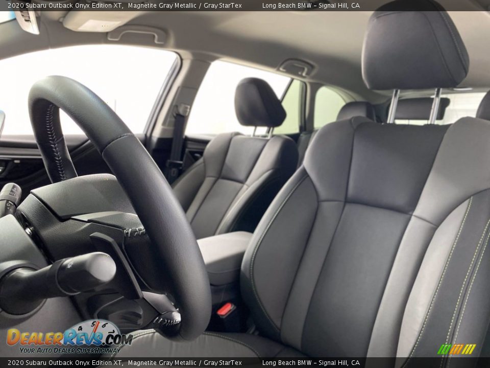 Front Seat of 2020 Subaru Outback Onyx Edition XT Photo #18