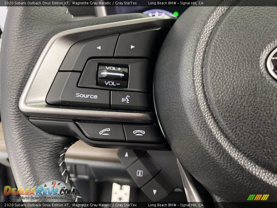 2020 Subaru Outback Onyx Edition XT Steering Wheel Photo #20