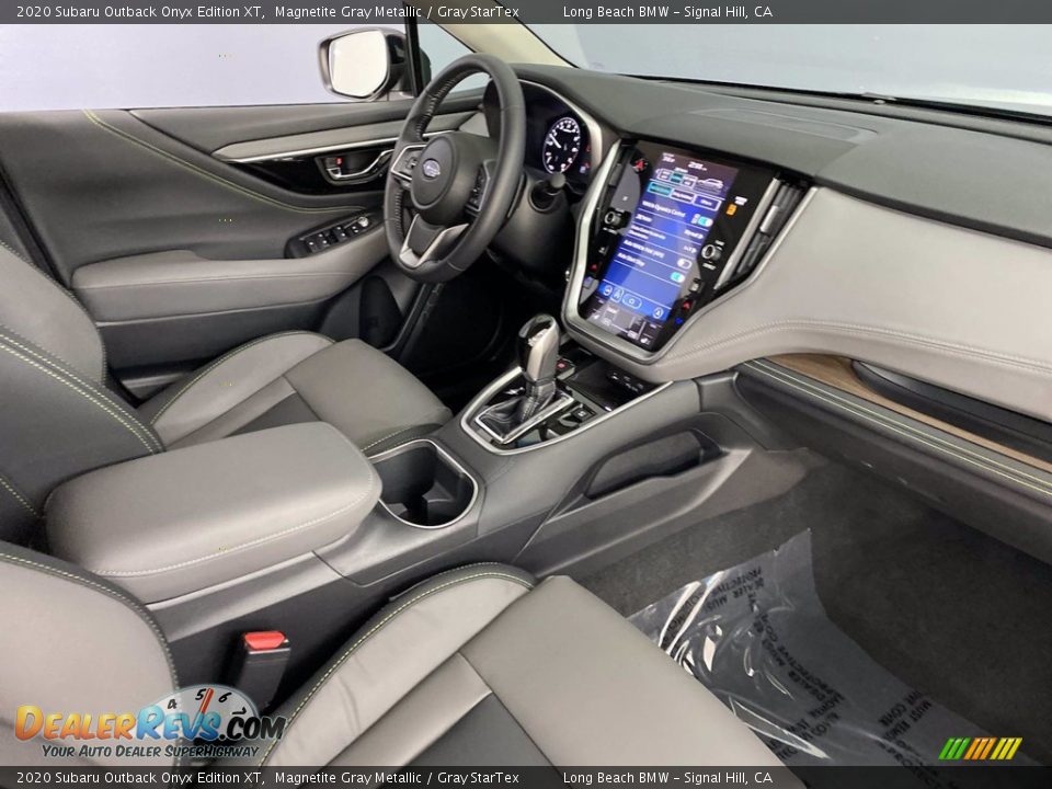 Front Seat of 2020 Subaru Outback Onyx Edition XT Photo #29