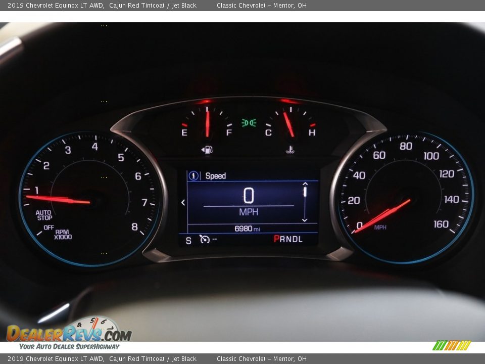 2019 Chevrolet Equinox LT AWD Cajun Red Tintcoat / Jet Black Photo #8