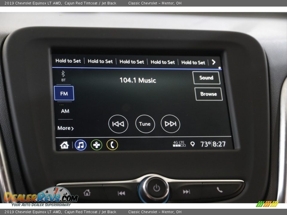 2019 Chevrolet Equinox LT AWD Cajun Red Tintcoat / Jet Black Photo #10