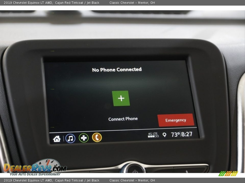 2019 Chevrolet Equinox LT AWD Cajun Red Tintcoat / Jet Black Photo #11