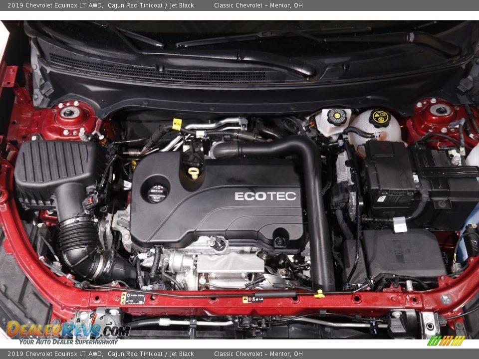 2019 Chevrolet Equinox LT AWD Cajun Red Tintcoat / Jet Black Photo #17