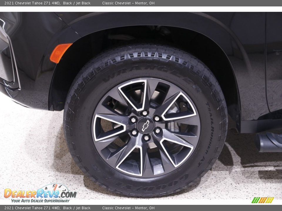 Black 2021 Chevrolet Tahoe Z71 4WD Photo #4
