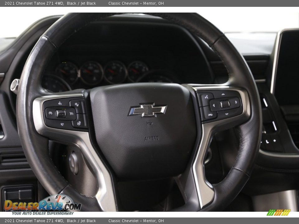 2021 Chevrolet Tahoe Z71 4WD Steering Wheel Photo #9