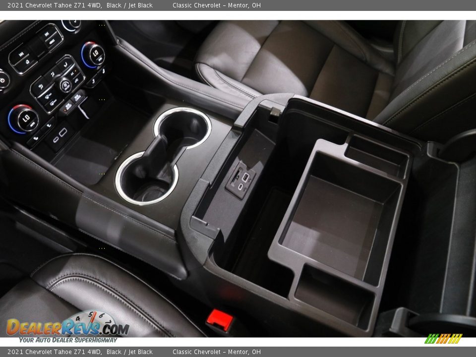 2021 Chevrolet Tahoe Z71 4WD Black / Jet Black Photo #20