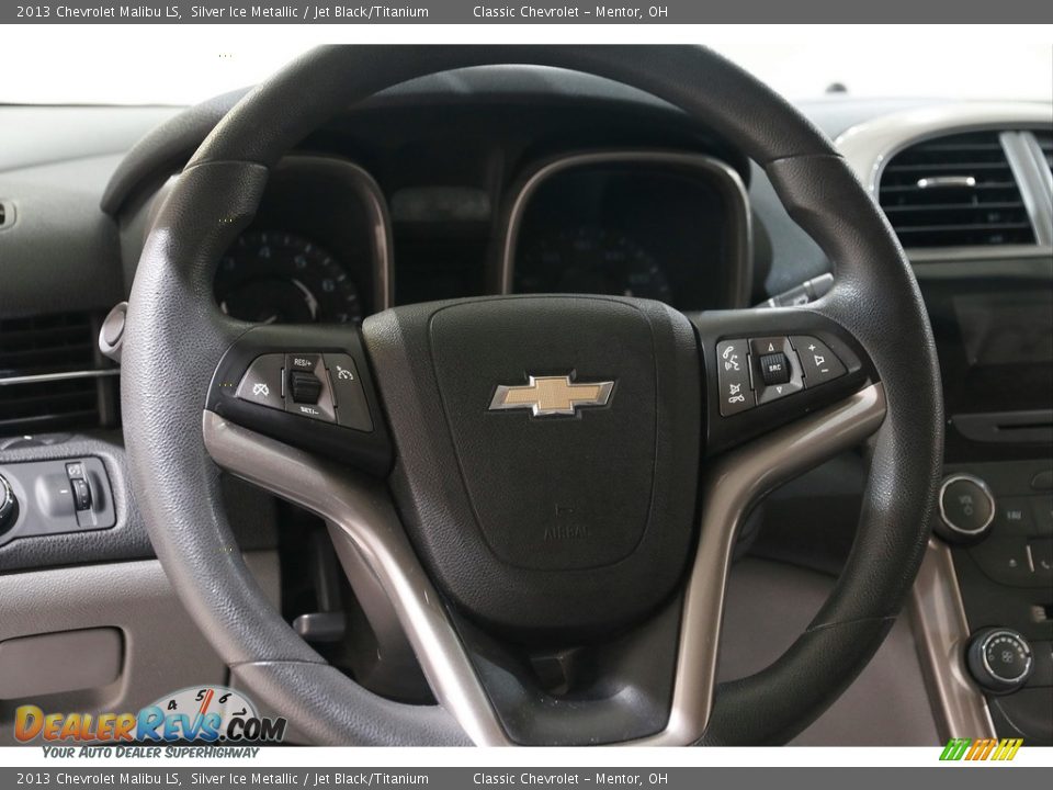 2013 Chevrolet Malibu LS Silver Ice Metallic / Jet Black/Titanium Photo #7