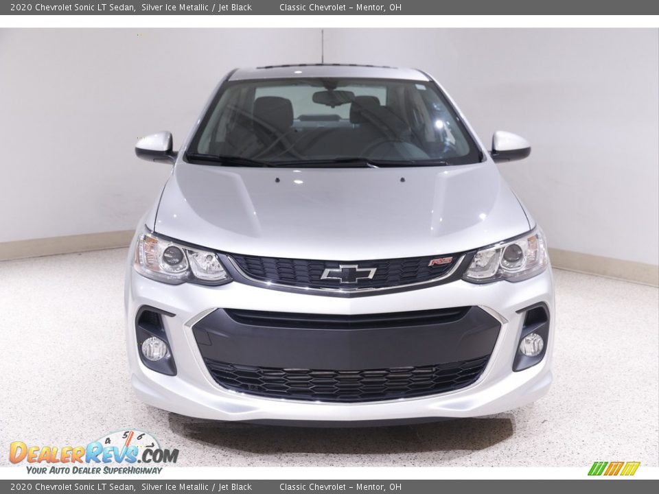 2020 Chevrolet Sonic LT Sedan Silver Ice Metallic / Jet Black Photo #2