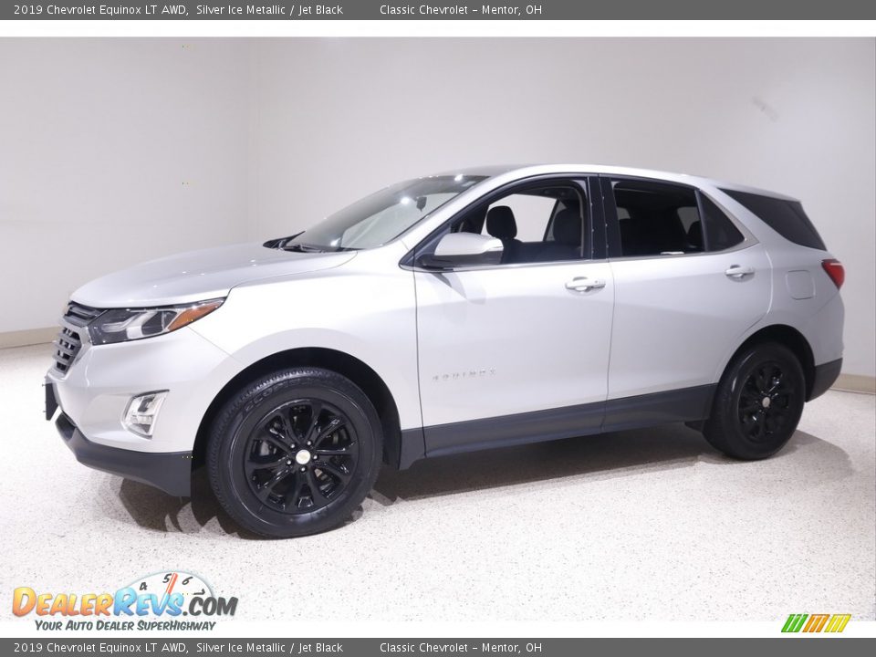 2019 Chevrolet Equinox LT AWD Silver Ice Metallic / Jet Black Photo #3