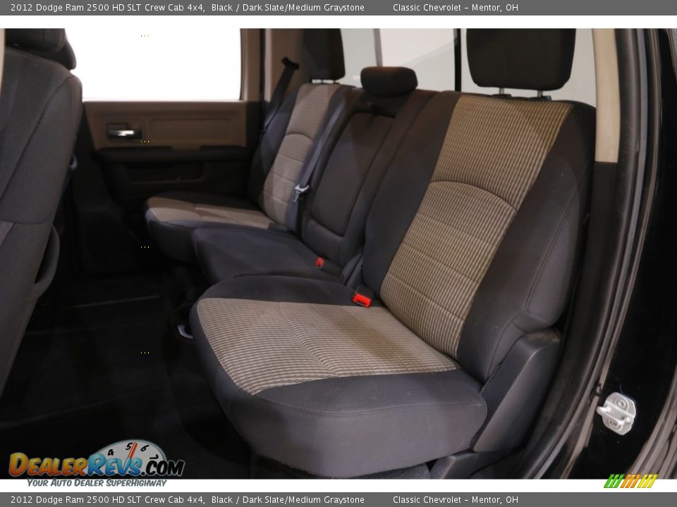 2012 Dodge Ram 2500 HD SLT Crew Cab 4x4 Black / Dark Slate/Medium Graystone Photo #16
