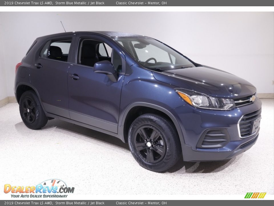 2019 Chevrolet Trax LS AWD Storm Blue Metallic / Jet Black Photo #1