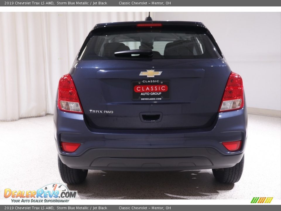 2019 Chevrolet Trax LS AWD Storm Blue Metallic / Jet Black Photo #16