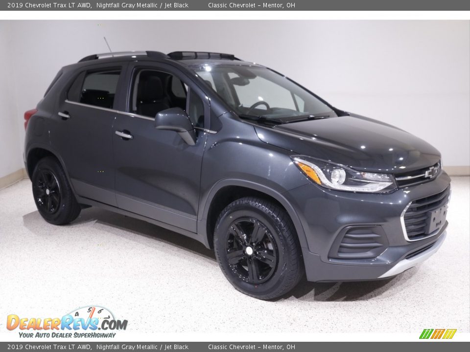 2019 Chevrolet Trax LT AWD Nightfall Gray Metallic / Jet Black Photo #1