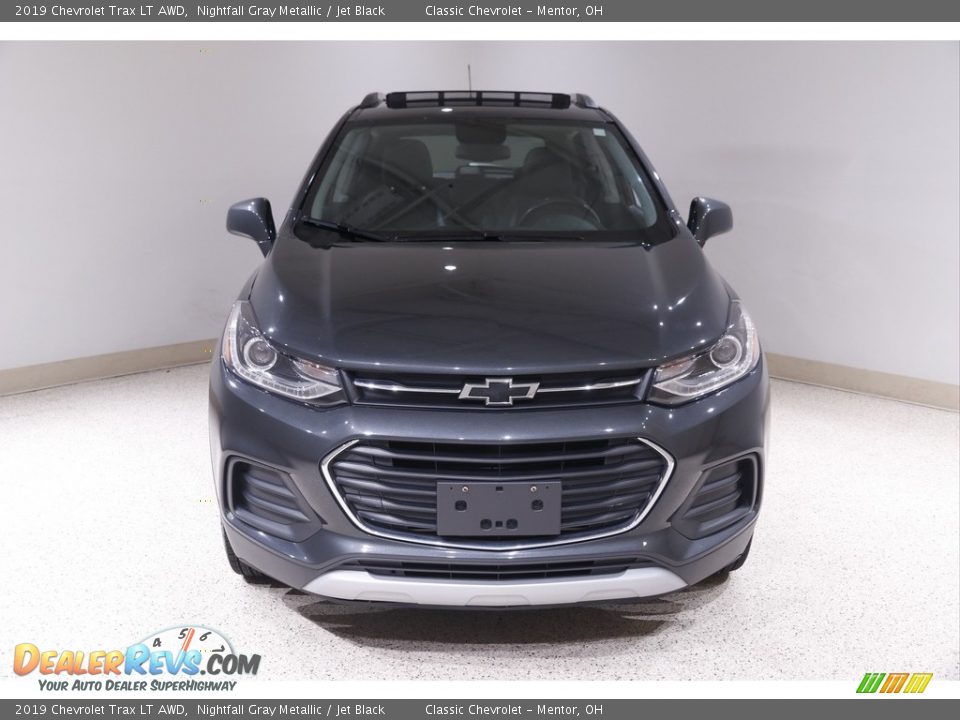 2019 Chevrolet Trax LT AWD Nightfall Gray Metallic / Jet Black Photo #2
