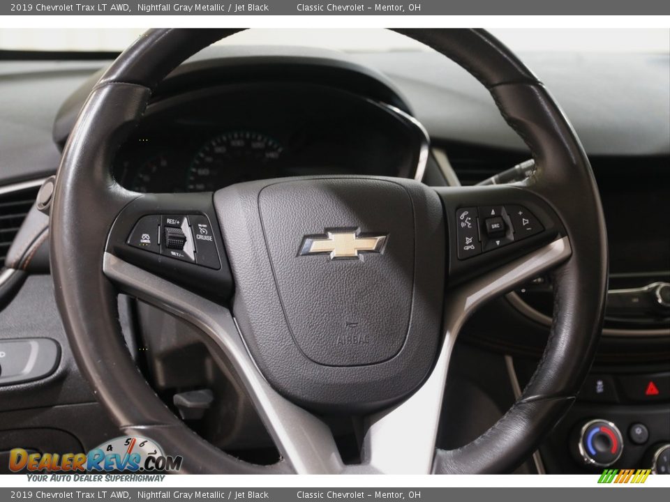 2019 Chevrolet Trax LT AWD Nightfall Gray Metallic / Jet Black Photo #7