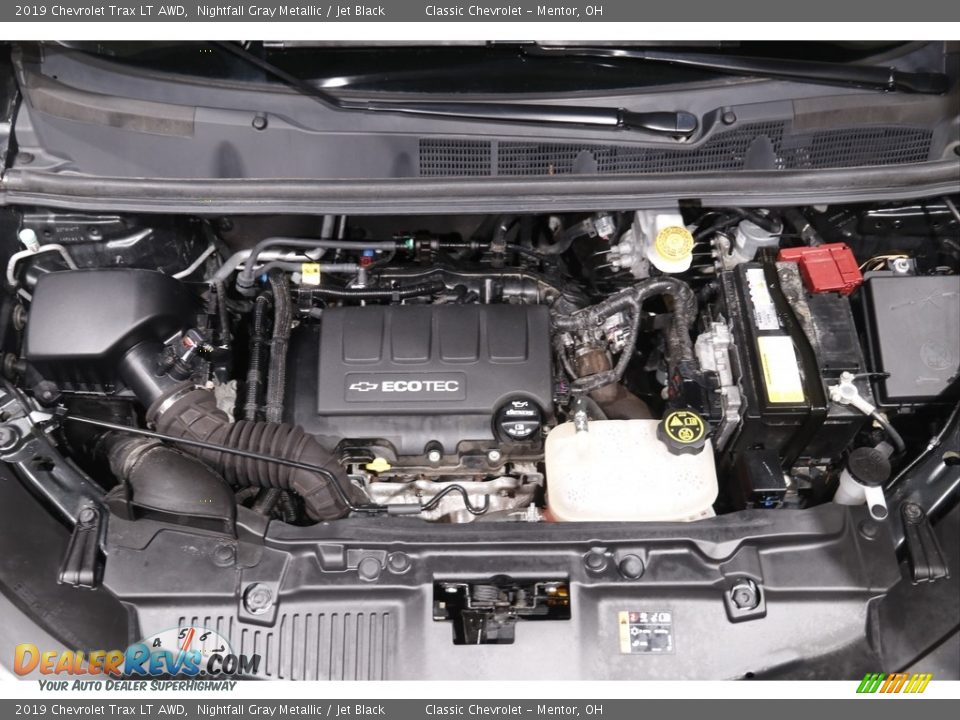2019 Chevrolet Trax LT AWD Nightfall Gray Metallic / Jet Black Photo #18