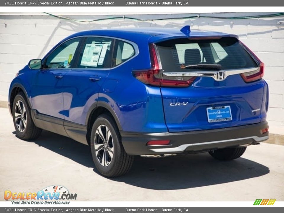 2021 Honda CR-V Special Edition Aegean Blue Metallic / Black Photo #2