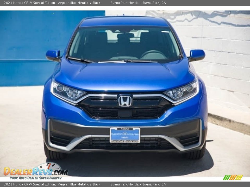 2021 Honda CR-V Special Edition Aegean Blue Metallic / Black Photo #3