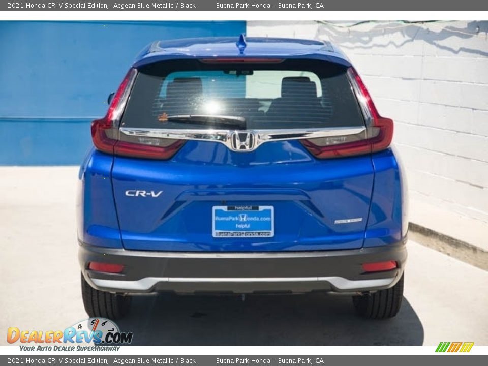 2021 Honda CR-V Special Edition Aegean Blue Metallic / Black Photo #7