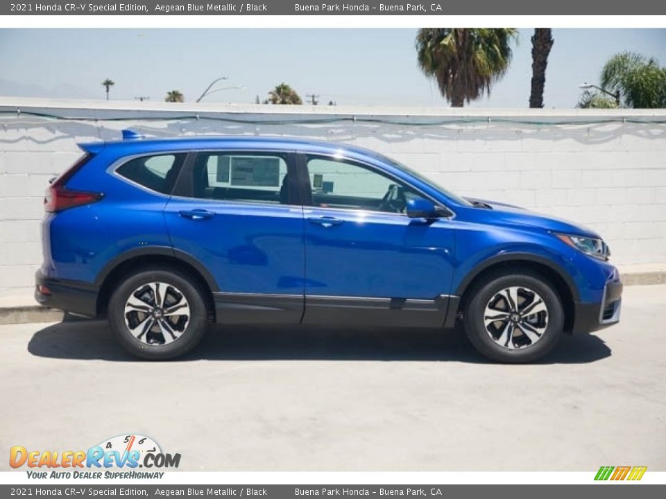 Aegean Blue Metallic 2021 Honda CR-V Special Edition Photo #8